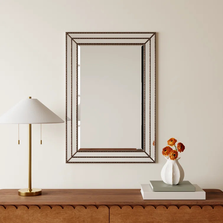 Almyra Glass Rectangle Mirror