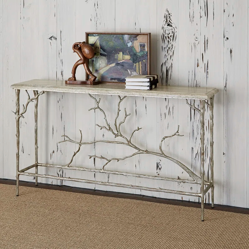 Ambella Branch 60'' Stone Top Console Table