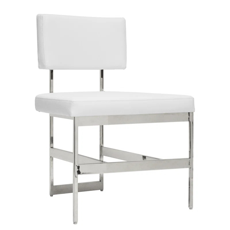 Shaw Upholstered Metal Side Chair
