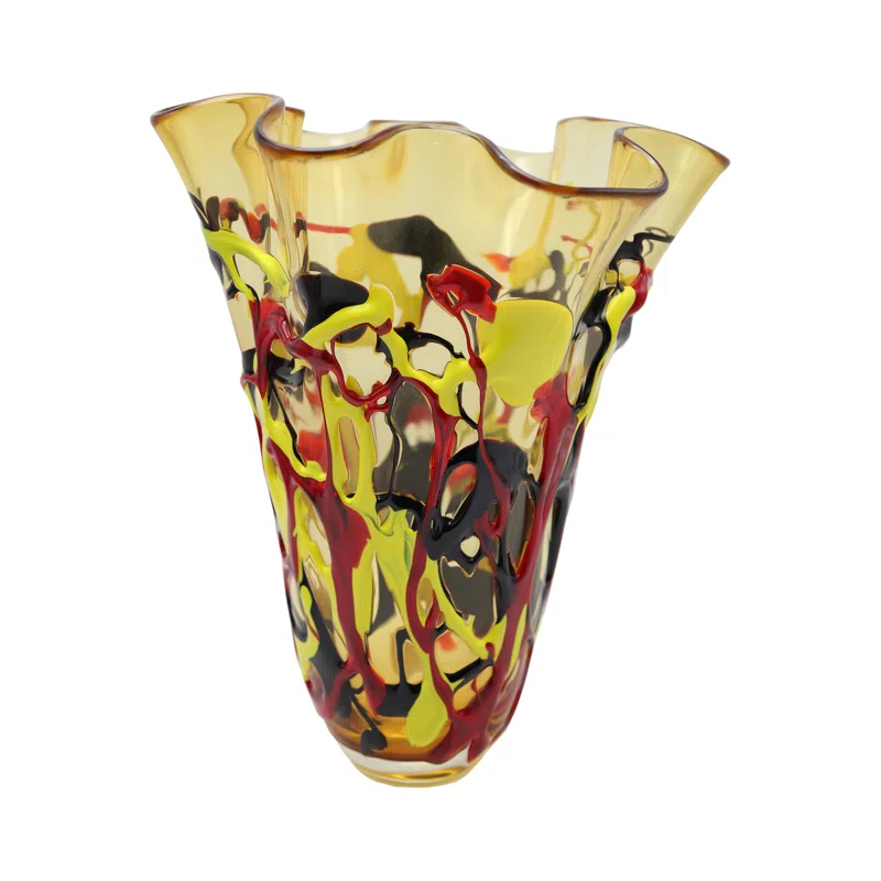 Dale Tiffany Glass Table Vase