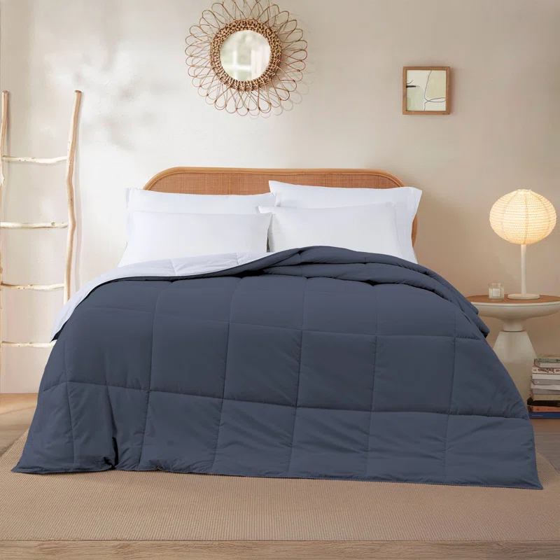 Modern Threads Modern Threads Sanctuary by PCT Down Alternative Microfiber Quilted Reversible Comforter & Duvet Insert - Soft, Comfortable Alternative to Goose Down - Bedding for All Seasons
