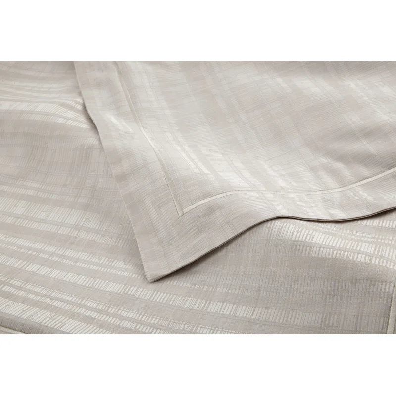 Peacock Alley Biagio Standard Cotton Reversible Modern & Contemporary Duvet Cover