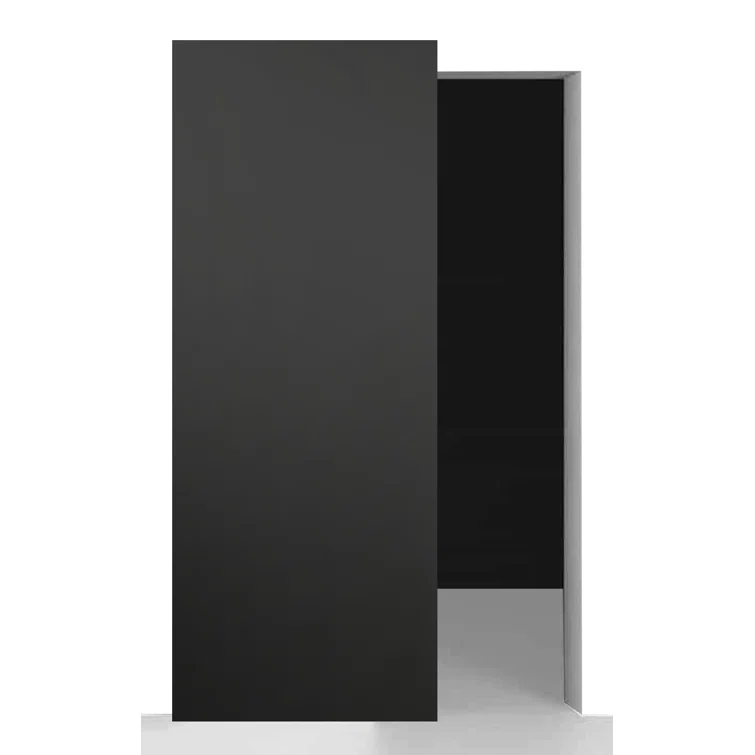 Belldinni Optima Paneled Manufactured Wood Composite Solid Core Interior Sliding Hidden Barn Door With Base Board With Installation Hardware Kit | Wayfair