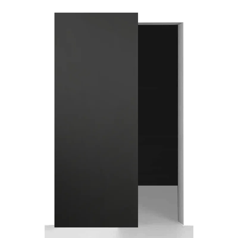 Belldinni Optima Paneled Manufactured Wood Composite Solid Core Interior Sliding Hidden Barn Door With Base Board With Installation Hardware Kit | Wayfair