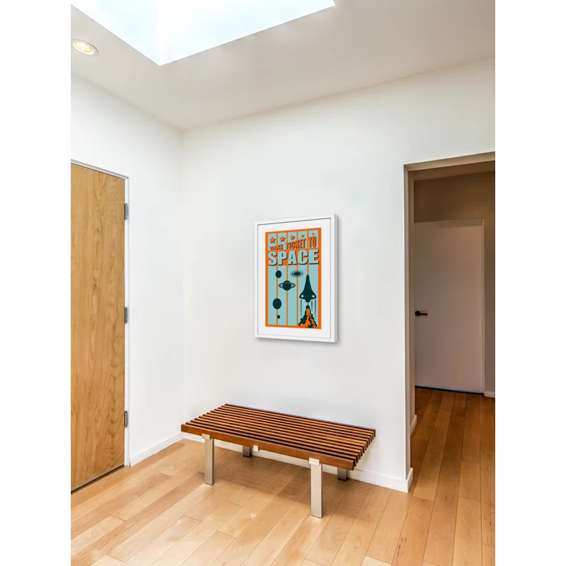 Marmont Hill "Ticket to Space" Framed Print