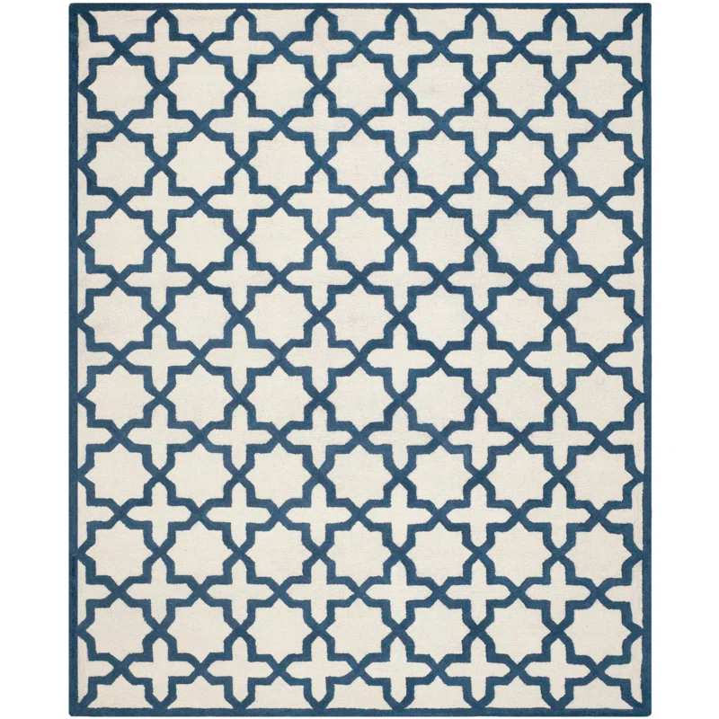 Safavieh Cambridge Hand Tufted Wool Geometric Rug