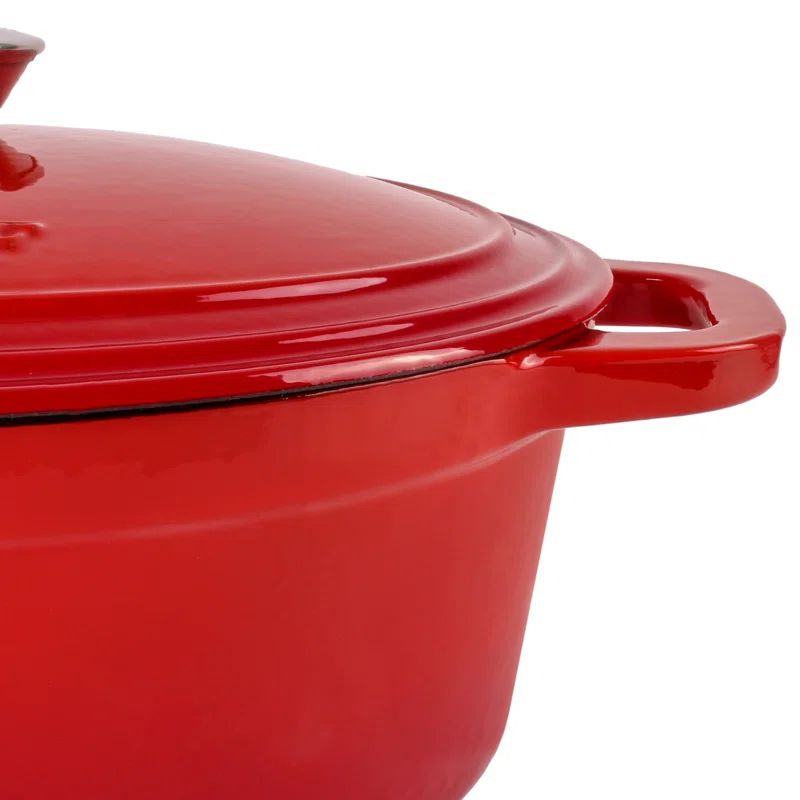 BergHOFF Neo 4Pc Cast Iron Cookware Set with 5Qt. and 7Qt. Covered Dutch Ovens
