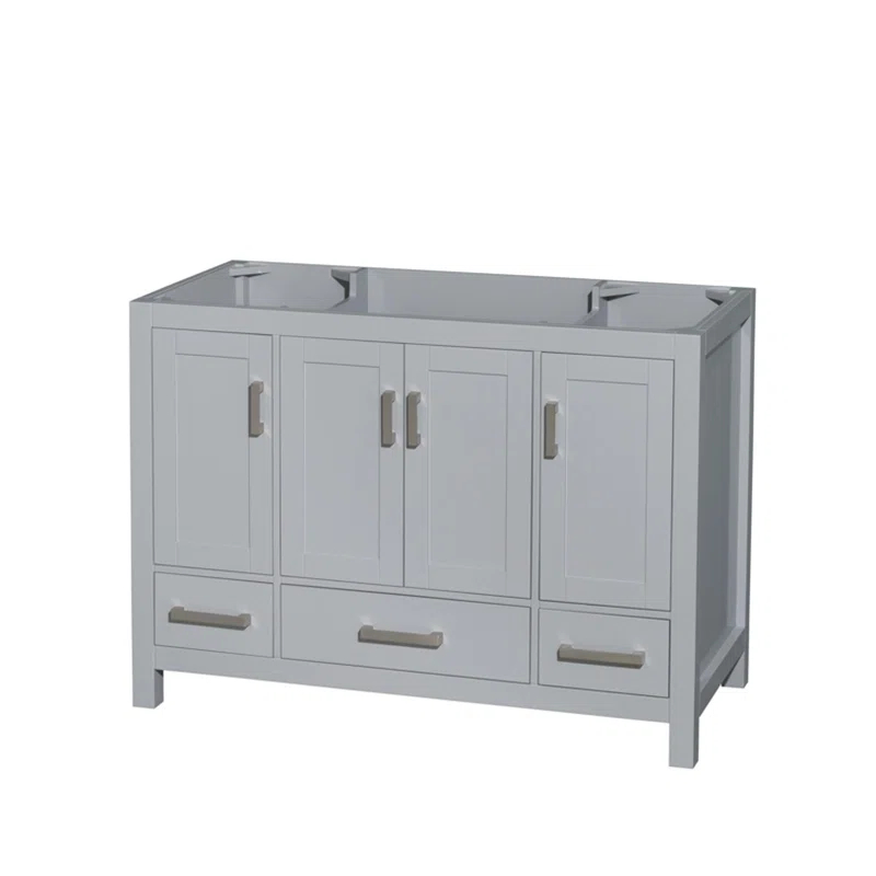 Wyndham Collection Sheffield 47" Freestanding Single Vanity Base Only
