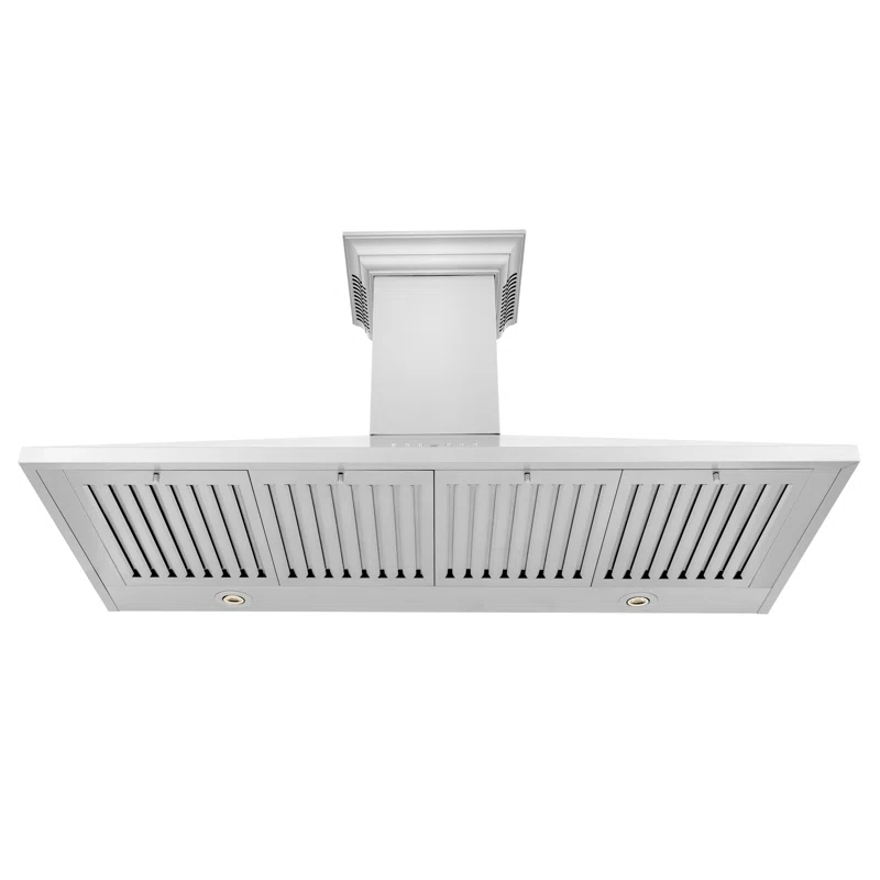 ZLINE 48 in. ZLINE CrownSound™Ducted Vent Wall Mount Range Hood in Stainless Steel W/ Bluetooth Speakers (KL2CRN-BT-48)