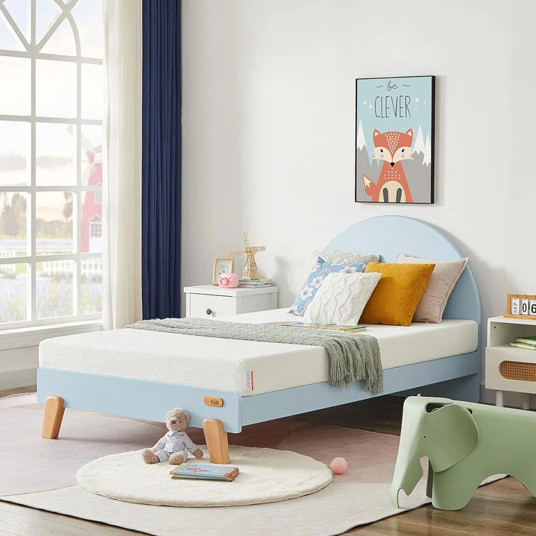 Alwyn Home Alwyn Home Green Tea Medium-Firm Gel Memory Foam Mattress