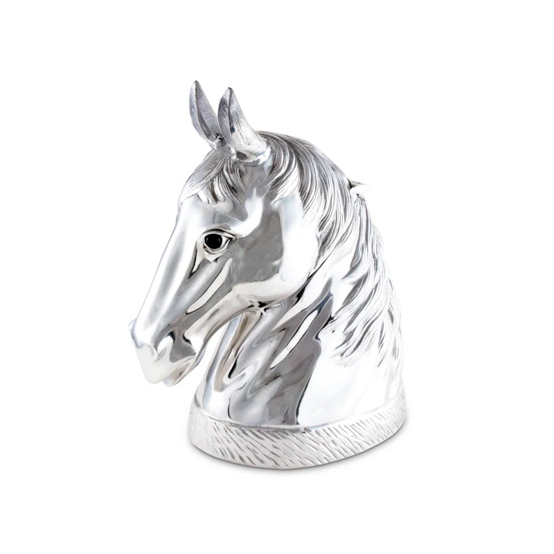 Arthur Court Designs Equestrian Aluminum Ice Bucket