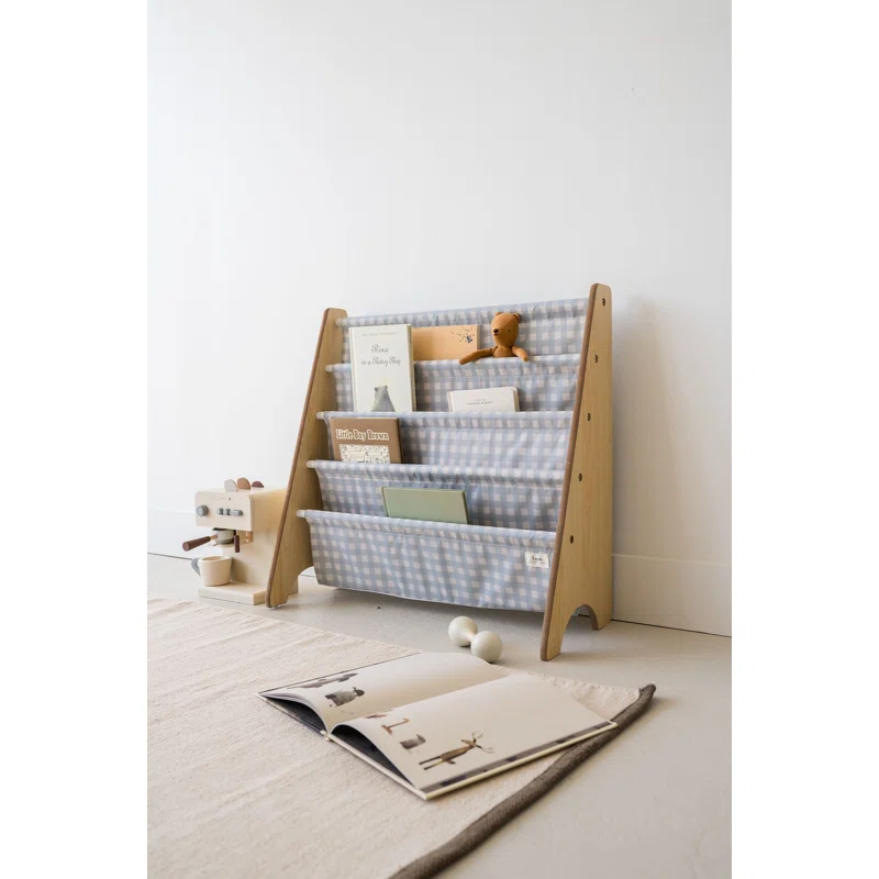 3 Sprouts 3 Sprouts - Book Shelf - Kids Book Rack Organizer  - Baby Room Bookcase