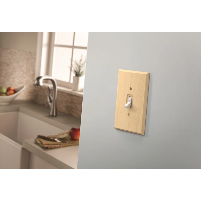 Franklin Brass 1-Gang Toggle Light Switch Wall Plate