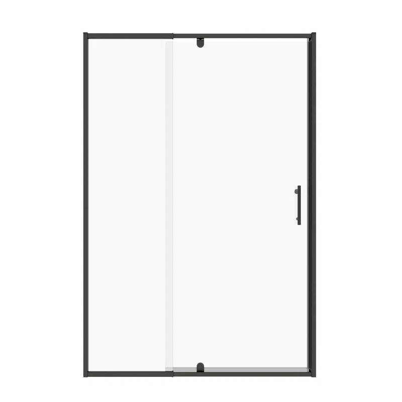 Arch Glass Designs 11DD131873LTS 38-42" W x 71" H Flush Glass Shower Door Reversible Installation