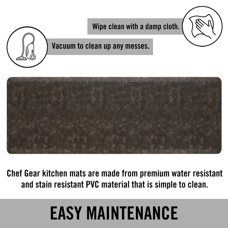 Chef Gear Embossed Soothing Comfort Anti-Fatigue Mat