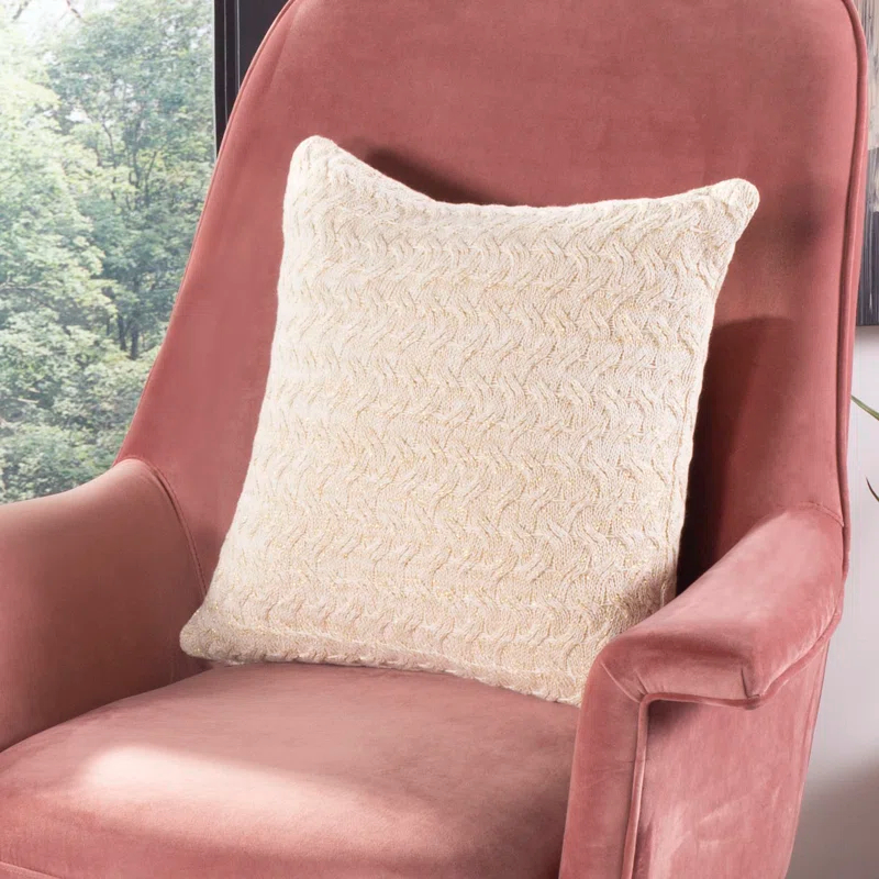 Safavieh Adara Cotton Reversible Throw Pillow