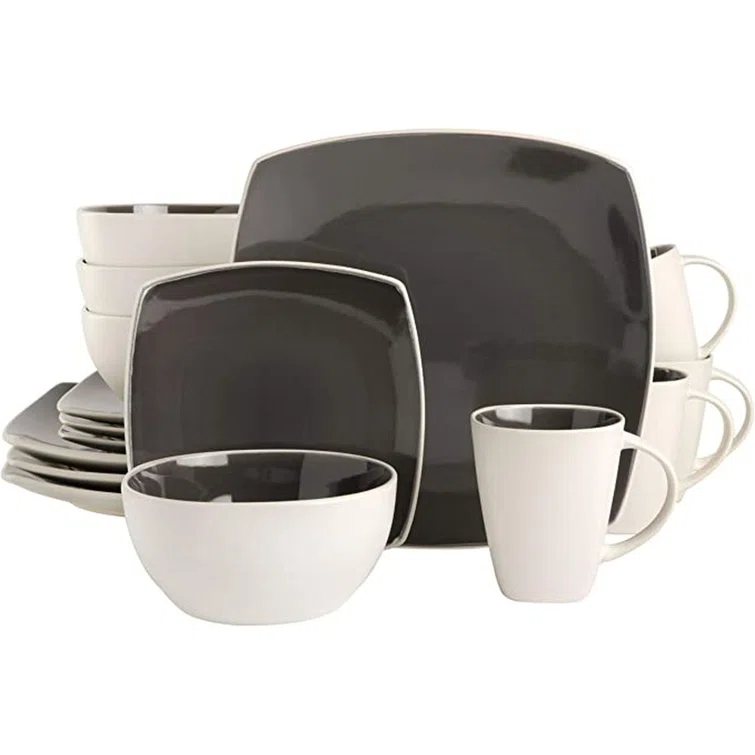 Gibson Ivy Bronx  Stoneware Dinnerware - Service for 4