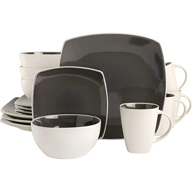 Ivy Bronx  Stoneware Dinnerware - Service for 4