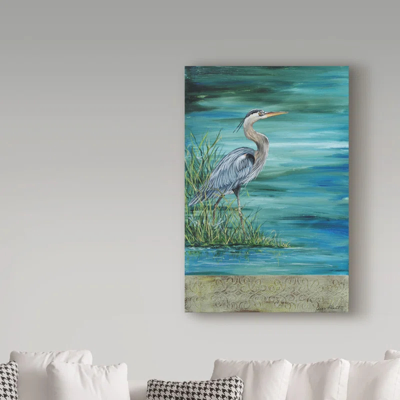 Highland Dunes " Great Blue Heron " by Jean Plout