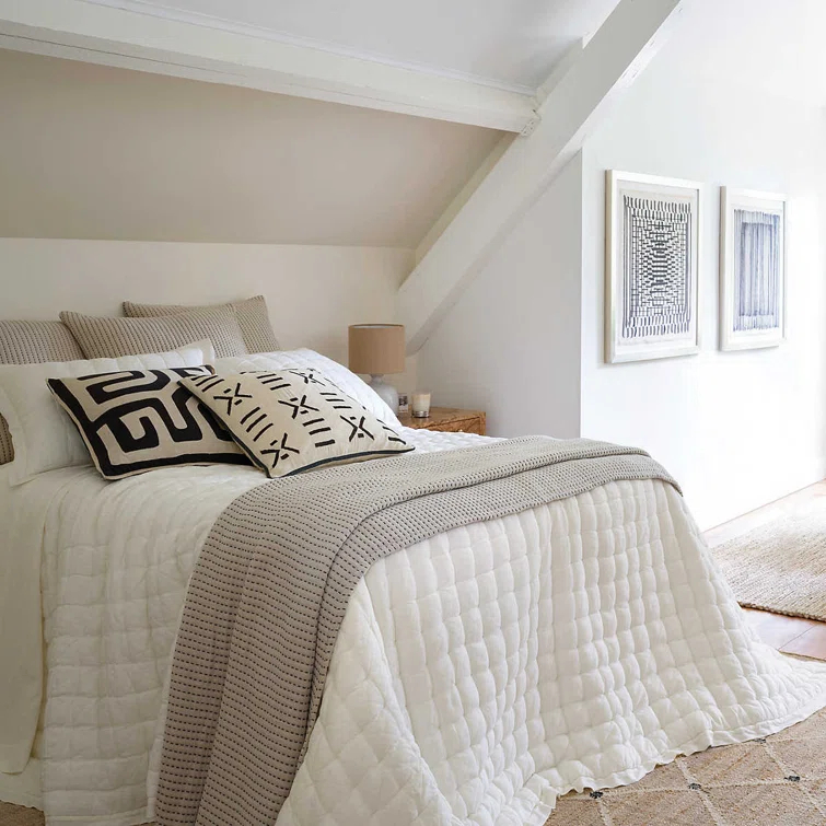 Pick Stitch Matelasse Coverlet