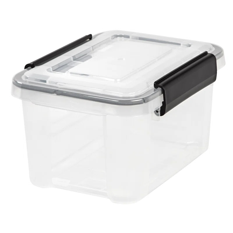 IRIS USA, Inc. 6.5 Qt./2 Gal. Weatherproof Storage Tote
