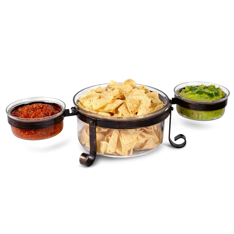BirdRock Home BirdRock Home Glass Serving Bowl