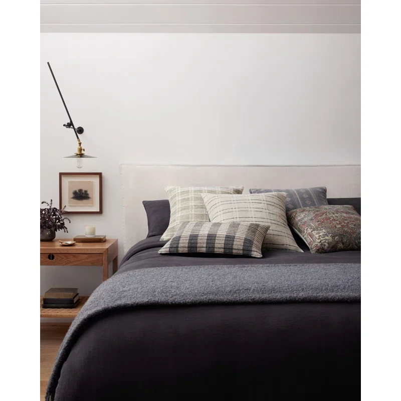 Madera Striped Cotton Throw Pillow