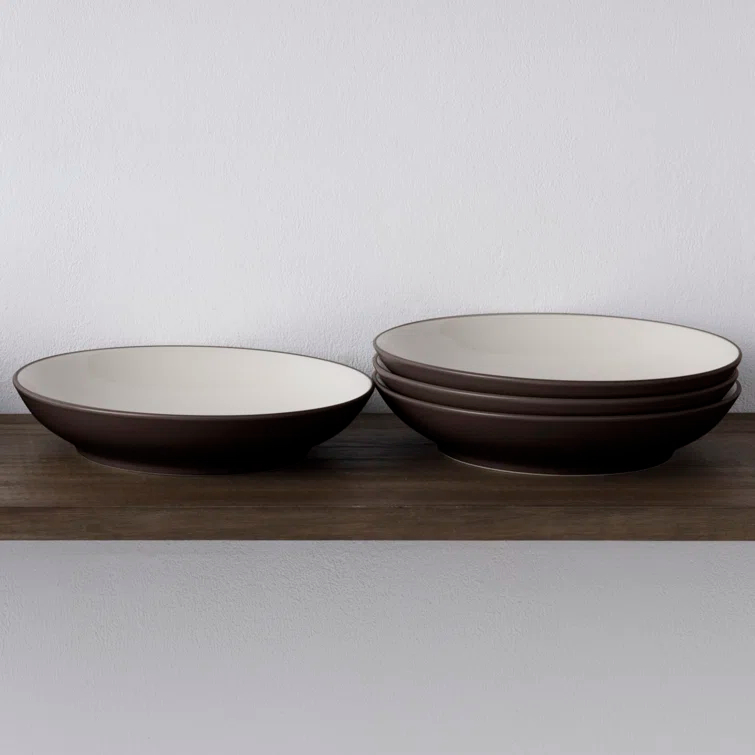 Noritake Colorwave Coupe Pasta Bowls, 9-1/4", 35 Oz. (Set of 4)