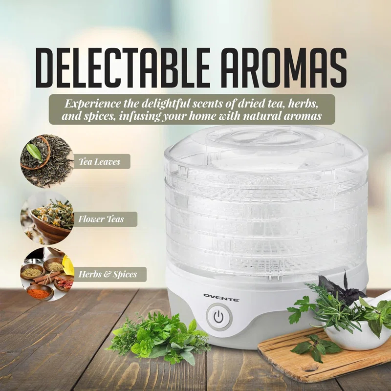 Ovente OVENTE 5 Tray Food Dehydrator