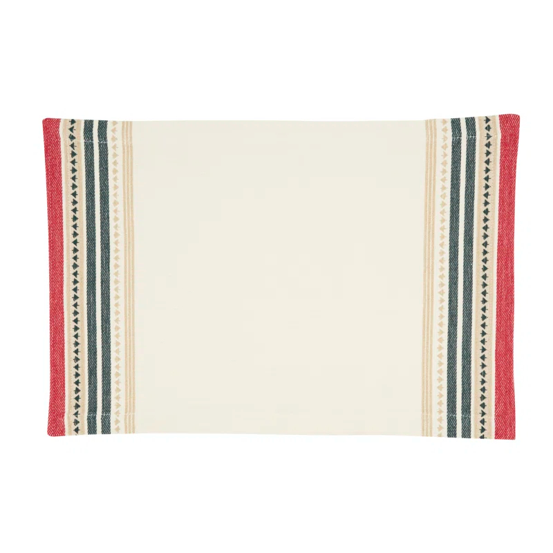 Saro Merry Pines Dobby Placemat (Set of 4)