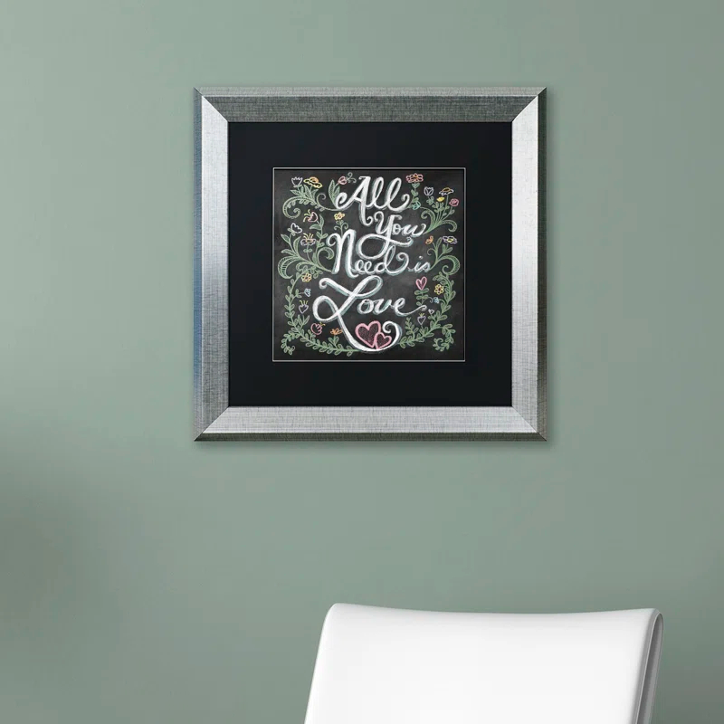 Trademark Fine Art Elizabeth Caldwell " All You Need Is Love " by Elizabeth Caldwell