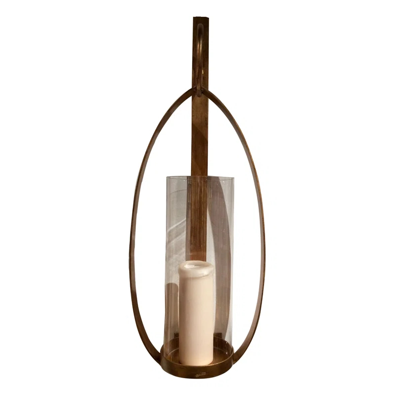 Williston Forge 33'' H Iron Wall Wall Sconce