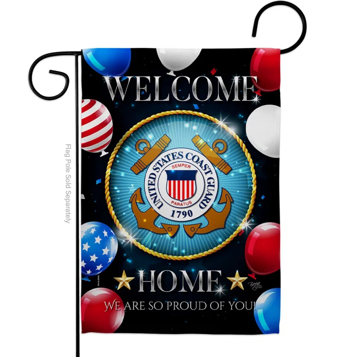 Breeze Decor Double Sided Polyester Garden Flag