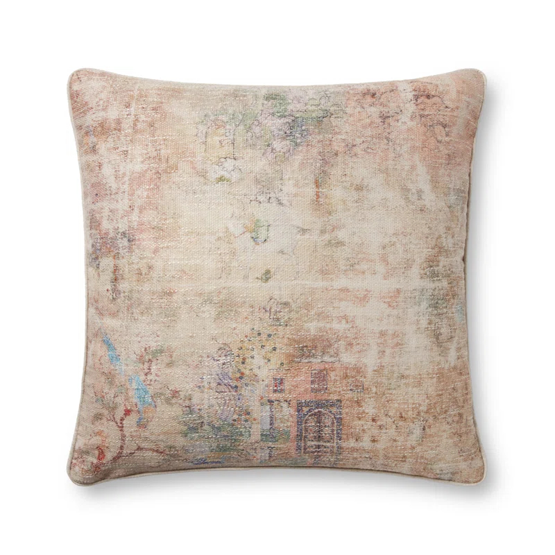 Loloi Rugs Toile Throw Pillow