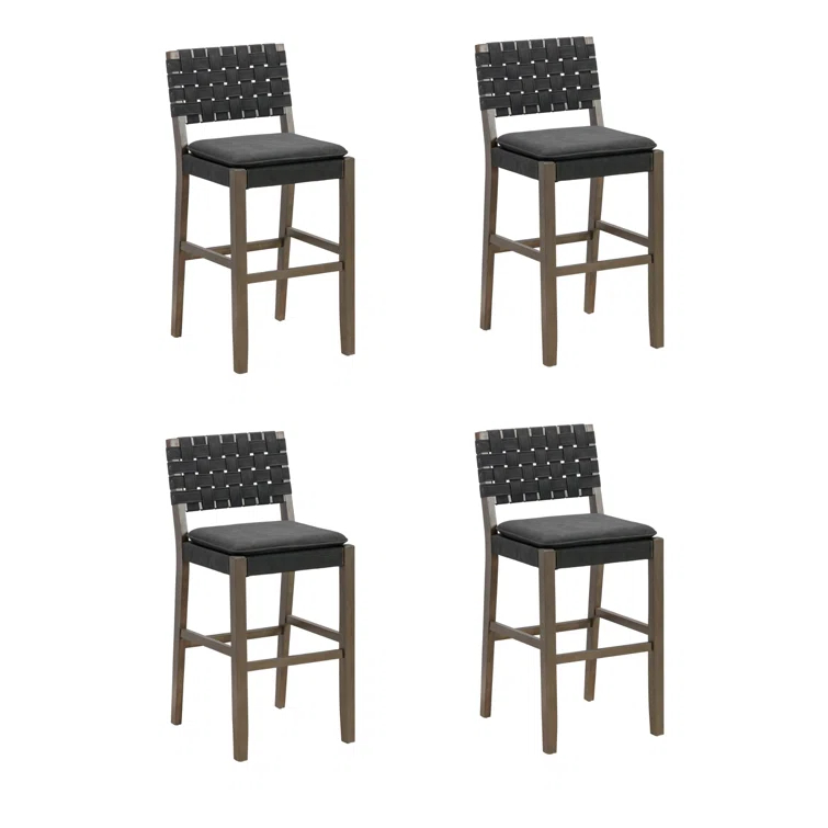 Nathan James  Upholstered Stool & Reviews | Wayfair
