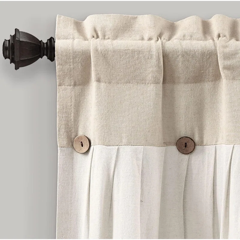 OTOTWER Patchwork 52'' W Window Valance