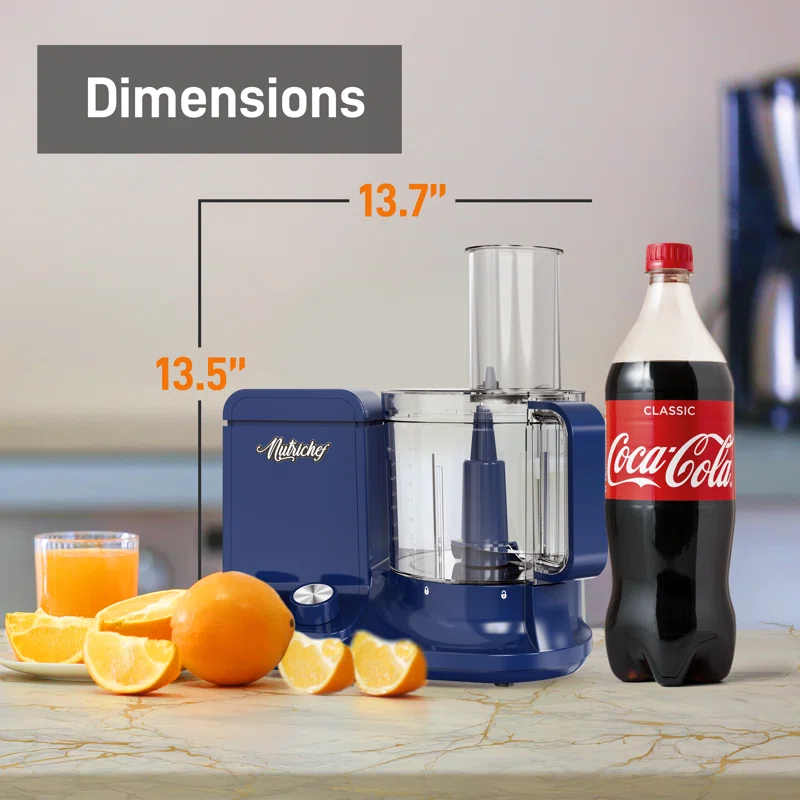 NutriChef NutriChef 12-Cup Multifunction Food Processor