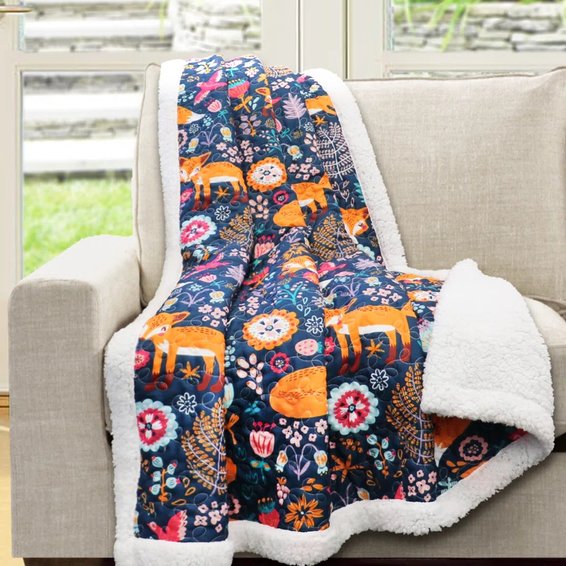 Lush Decor Fox Throw