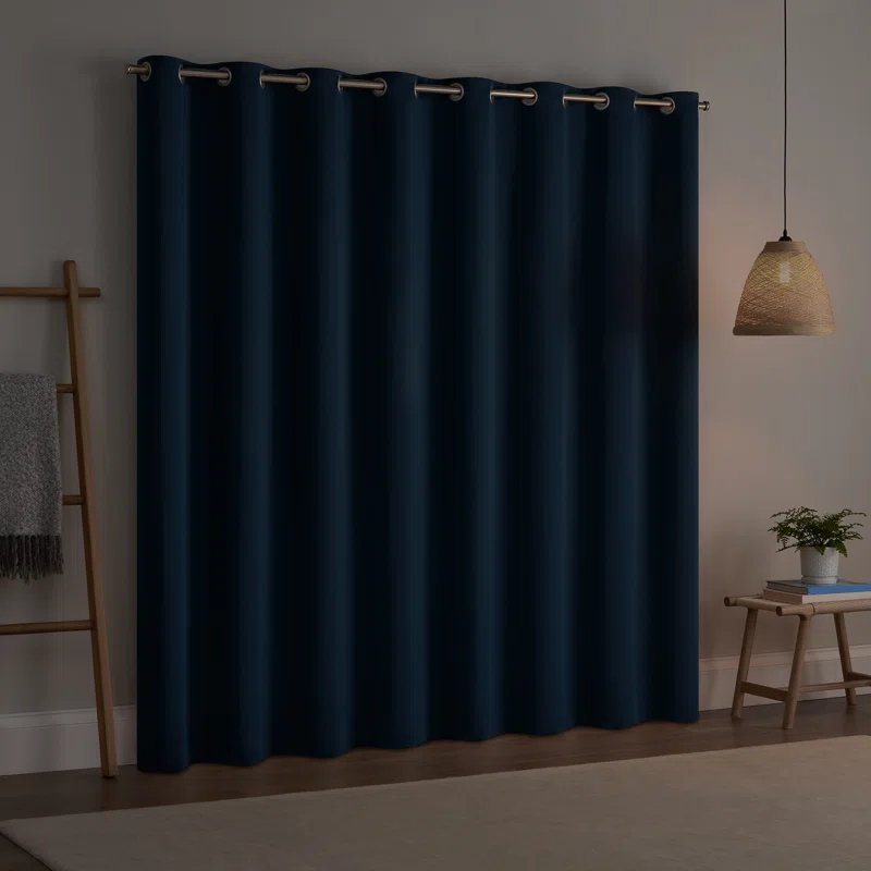 Polyester Blackout Curtain Panel