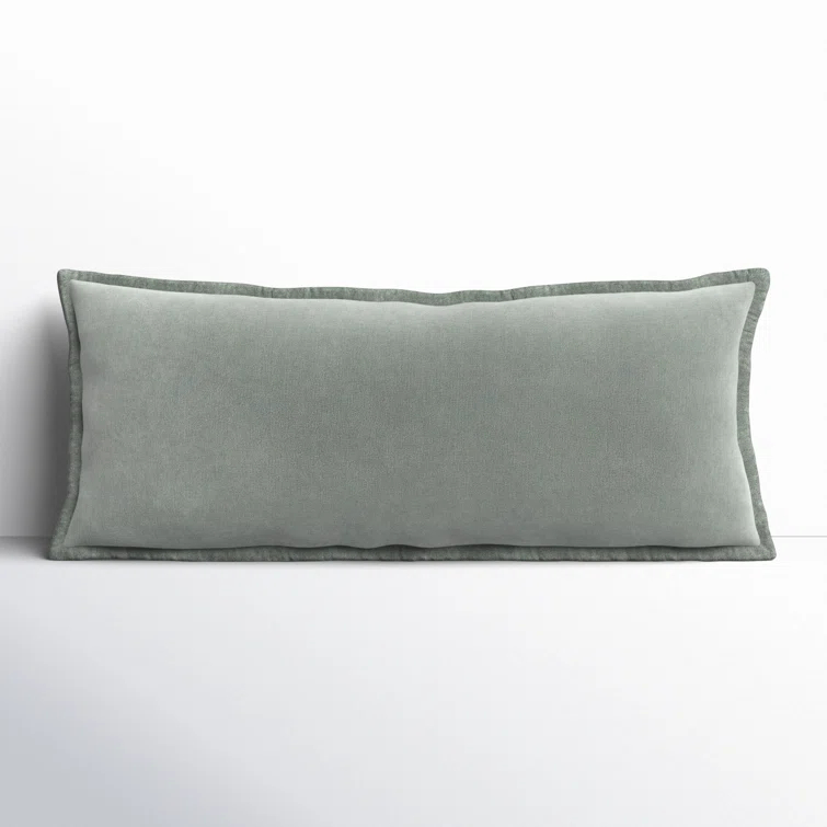 RE/FINE™ Montague 100% Cotton Lumbar Rectangular Pillow & Reviews | AllModern