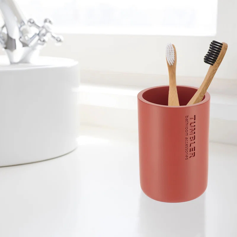 Evideco Bathroom Tumbler / Toothbrush Holder Willis Collection | Wayfair