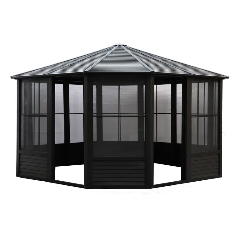 Gazebo Penguin Florence Solarium with Metal Roof