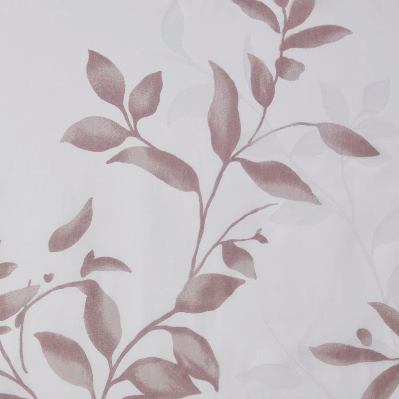 Madison Park Trent Botanical Burnout Floral Printed Shower Curtain