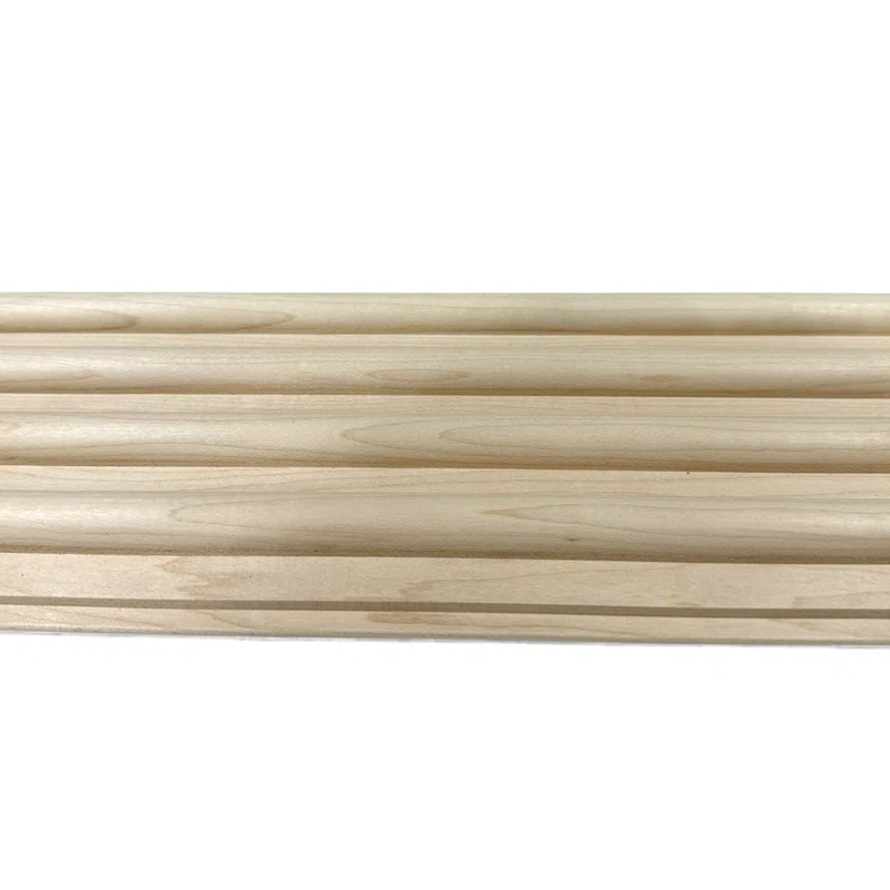 emark H 5.25'' W x 0.75'' D Wood Wall Nice / Cove (Set of 8)