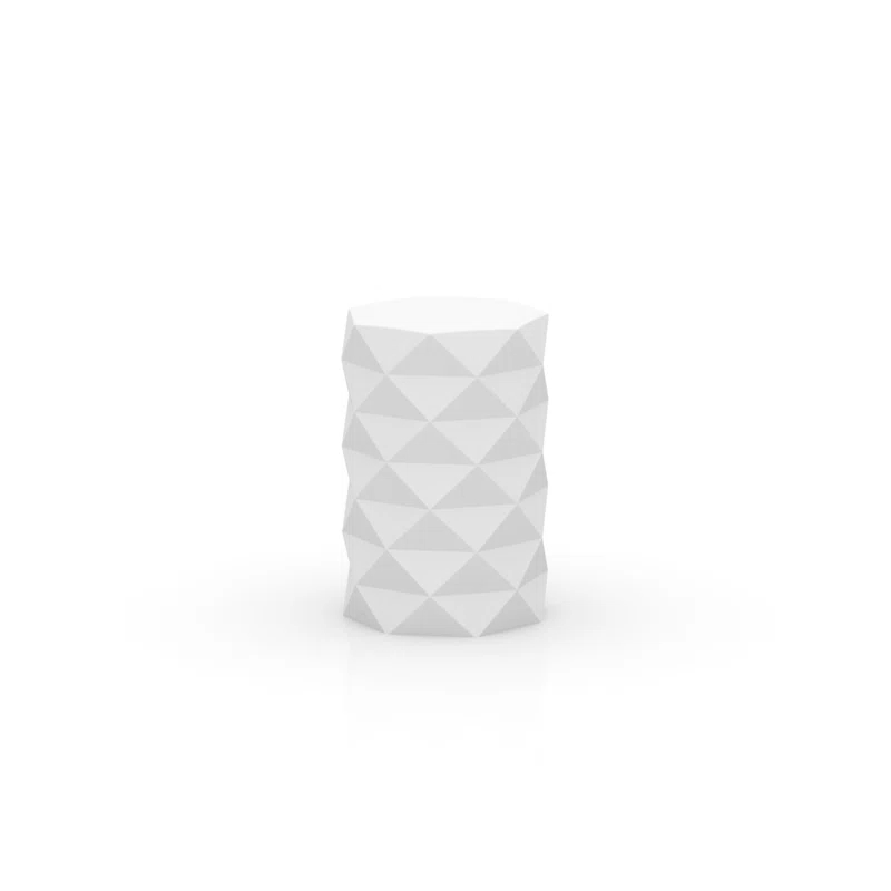 Vondom Marquis Matte Ice White Plug-In LED Outdoor Floor Lamp
