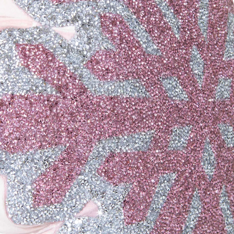 Sparkles Home Luminous Collection Snowflake Throw Pillow