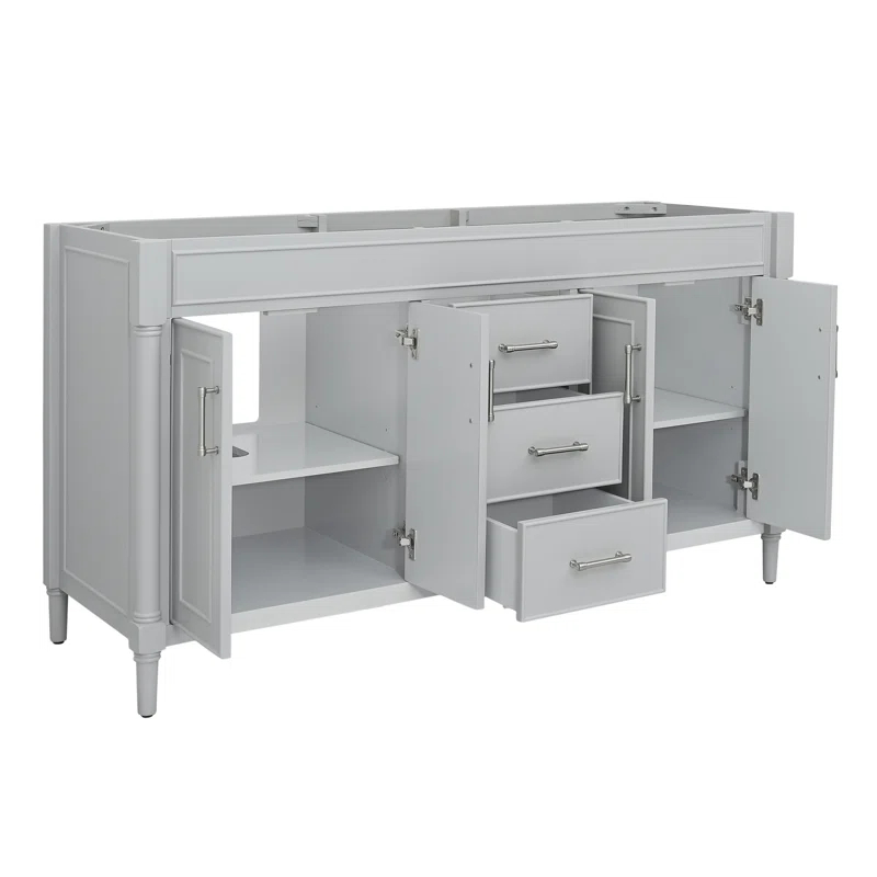 Joss & Main Addison 60" Double Bathroom Vanity Base Only