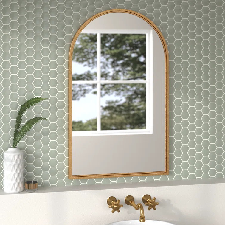 Tracie Metal Flat Wall Mirror