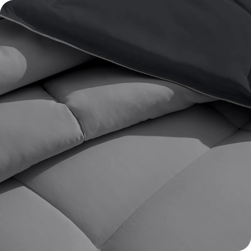 Bare Home 1800 Premium Microfiber Reversible Bed-In-A-Bag