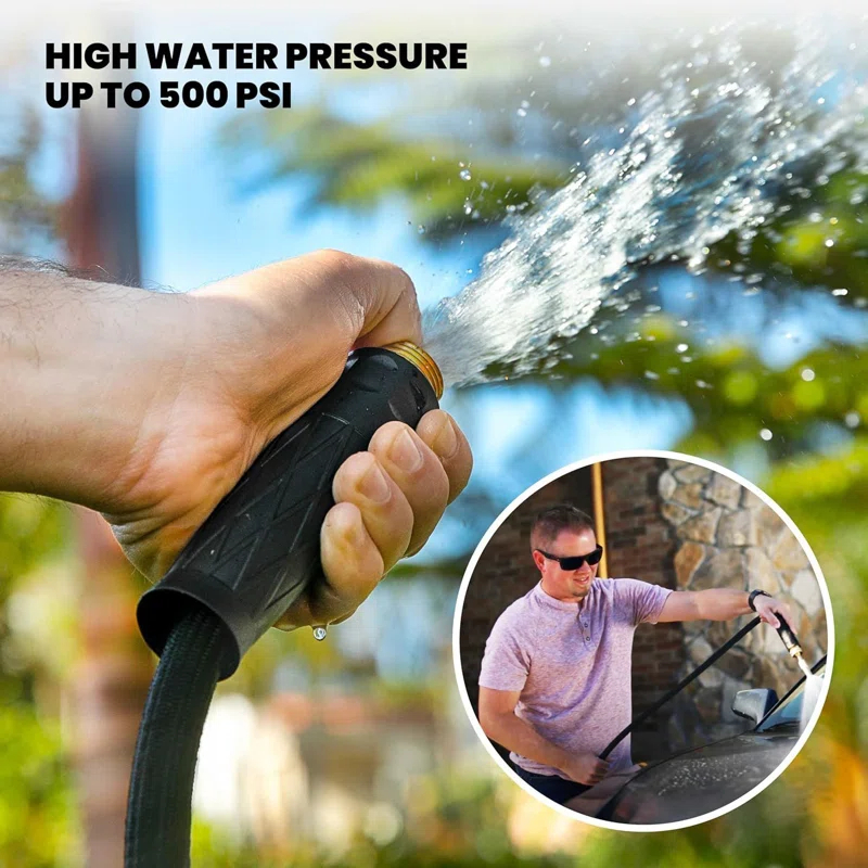 Hydrosteel Pro Hydrosteel Pro Heavy Duty Ultra Performance Stainless Steel Metal Water Hose